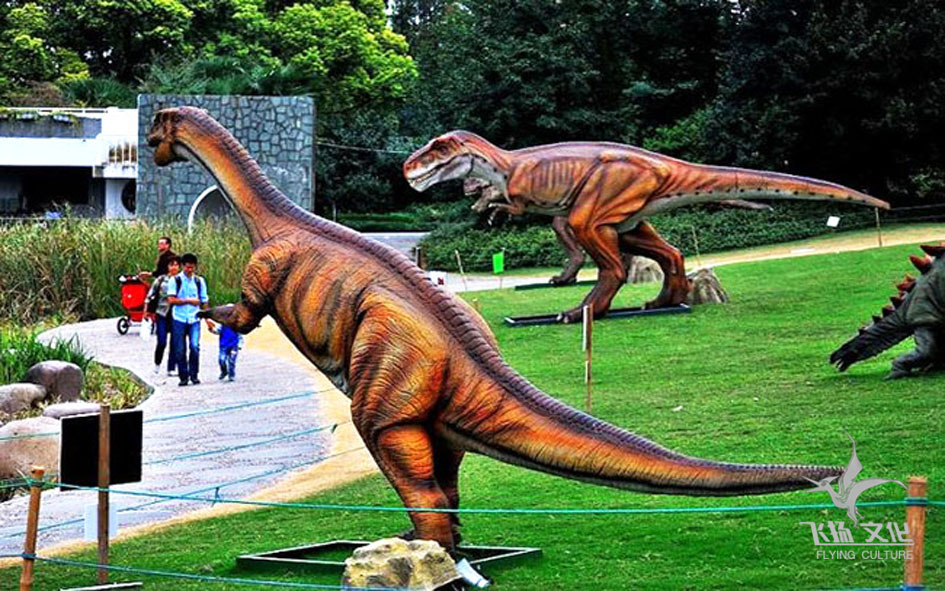 东莞龙湾湿地公园恐龙图片
