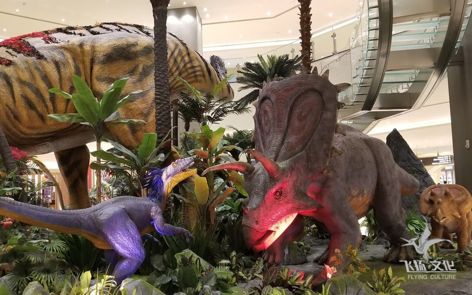 万达商场恐龙展